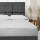 DIVAN BED CUBED HEADBOARD