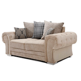 VERONA SCATTER BACK 2 SEATER SOFA MINK