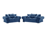 Sky blue VERONA Sofa 2+3 SEATER SOFA
