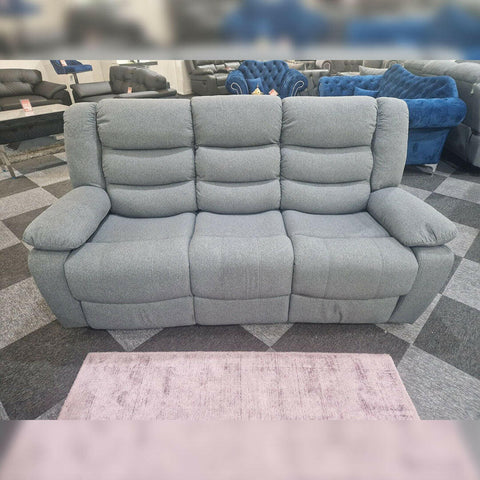 ROMA FABRIC SOFA 3+2 SEATER GREY