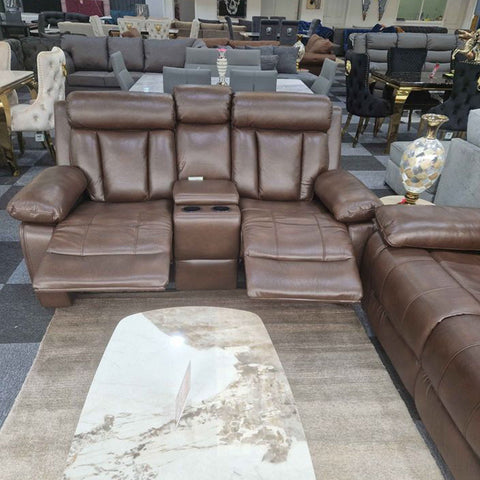 Vancouver Leather Recliner Sofa 3+2 Seater