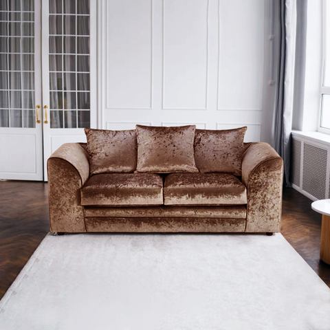 DYLAN CRUSH VELVET 2 SEATER SOFA