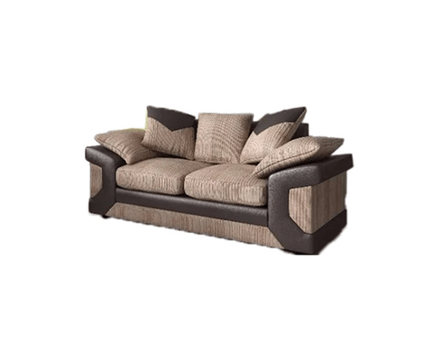 Brown jumbo Cord 2 seater