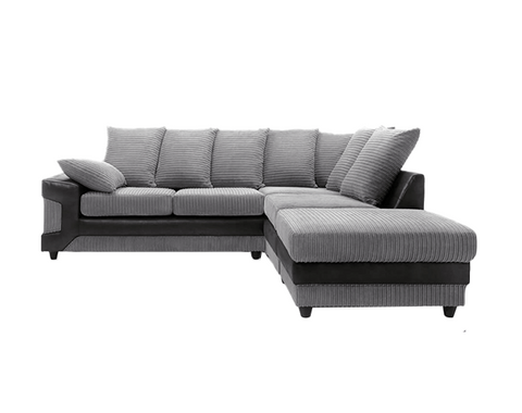 Dark gry Dino jumbo Cord 4 seater