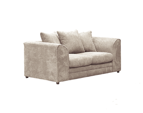 Camel Jumbo Cord 2 seater Sofa