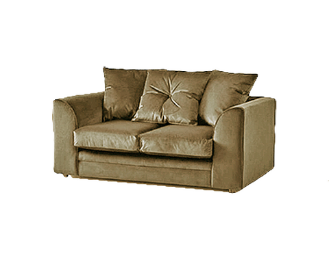 Turquoise Plush Velvet 2 Sofa