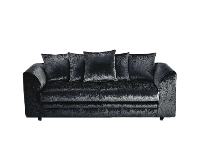 Dylan Crushed Velvet  3 seater Sofa