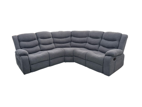 Sorrentino Grey Fabric Corner Sofa
