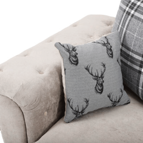 VERONA SCATTER BACK 2 SEATER SOFA MINK