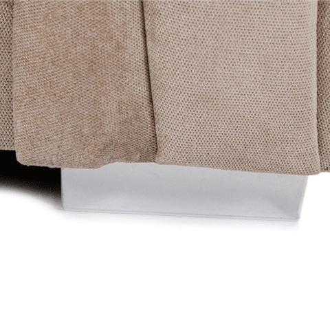 VERONA FULL BACK 3 SEATER SOFA MINK