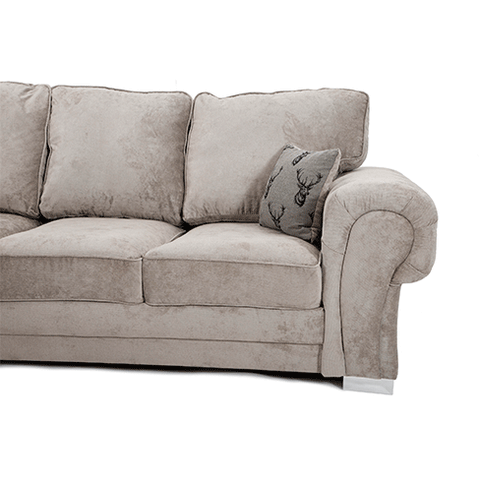 VERONA FULL BACK CORNER SOFA MINK