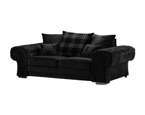 Dark Blue  VERONA Sofa 3 SEATER SOFA