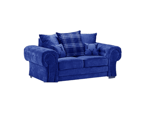 Dark blue  VERONA Sofa 2 SEATER SOFA
