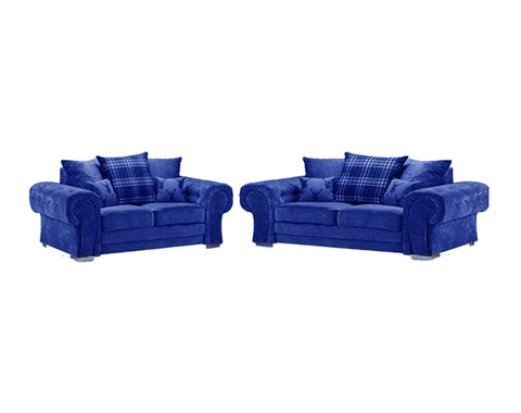Dark blue VERONA Sofa 2+3 SEATER SOFA