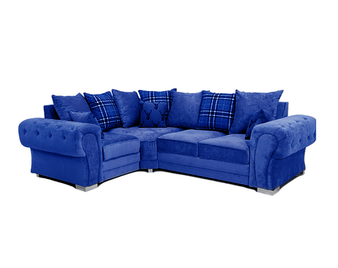 Sky Blue VERONA Sofa 5 SEATER SOFA