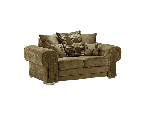Dark gry  VERONA Sofa 2 SEATER SOFA