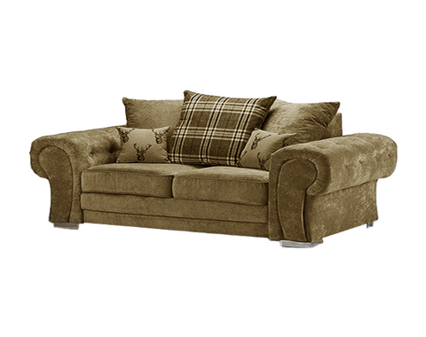 Brown  VERONA Sofa 3 SEATER SOFA