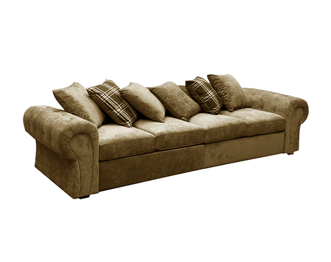 Blue VERONA Sofa 4 SEATER SOFA