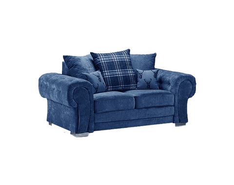 Dark blue  VERONA Sofa 2 SEATER SOFA