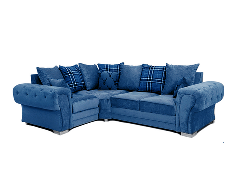 Sky Blue VERONA Sofa 5 SEATER SOFA