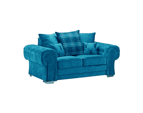 Dark gry  VERONA Sofa 2 SEATER SOFA