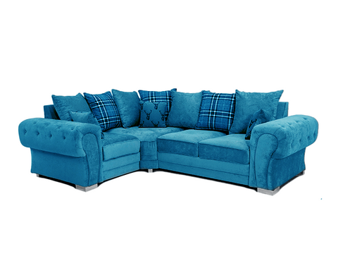 Blue VERONA Sofa 5 SEATER SOFA