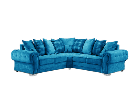 Blue VERONA Sofa 5 SEATER SOFA