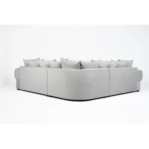 Brown pebble VERONA Sofa 5 SEATER SOFA (Copy)