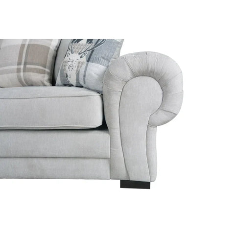 Brown pebble VERONA Sofa 5 SEATER SOFA (Copy)