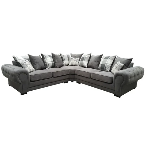 Brown pebble VERONA Sofa 5 SEATER SOFA (Copy)