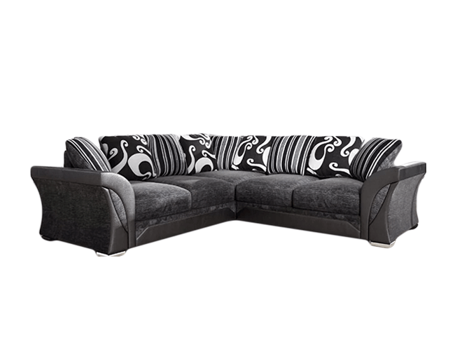 Dark gry Shannon 4 seater sofa